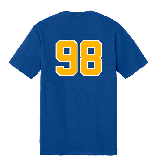 MT Showdown T-Shirt - Royal Blue Back